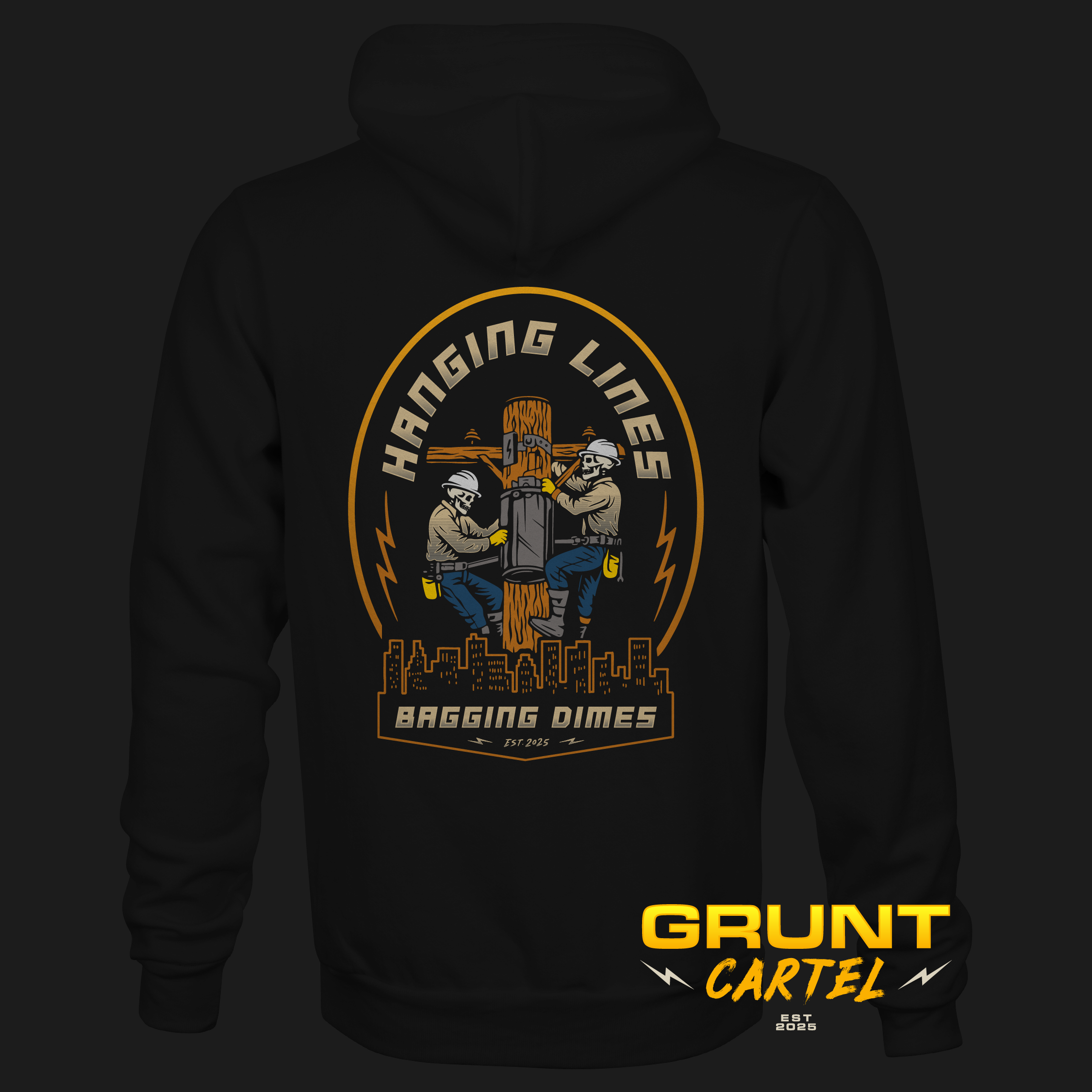 HOODIE - HANGING LINES