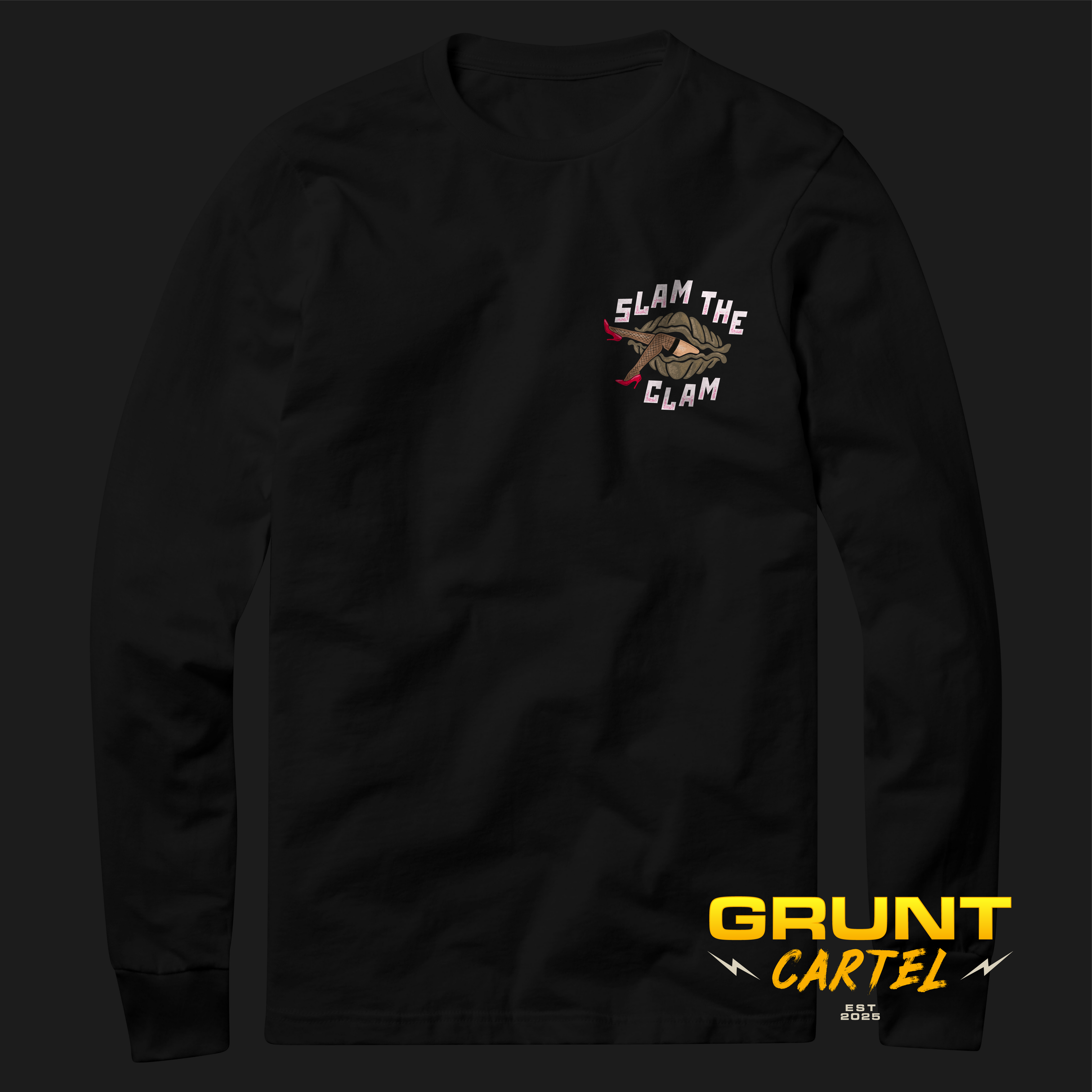 LONG SLEEVE - SLAM THE CLAM