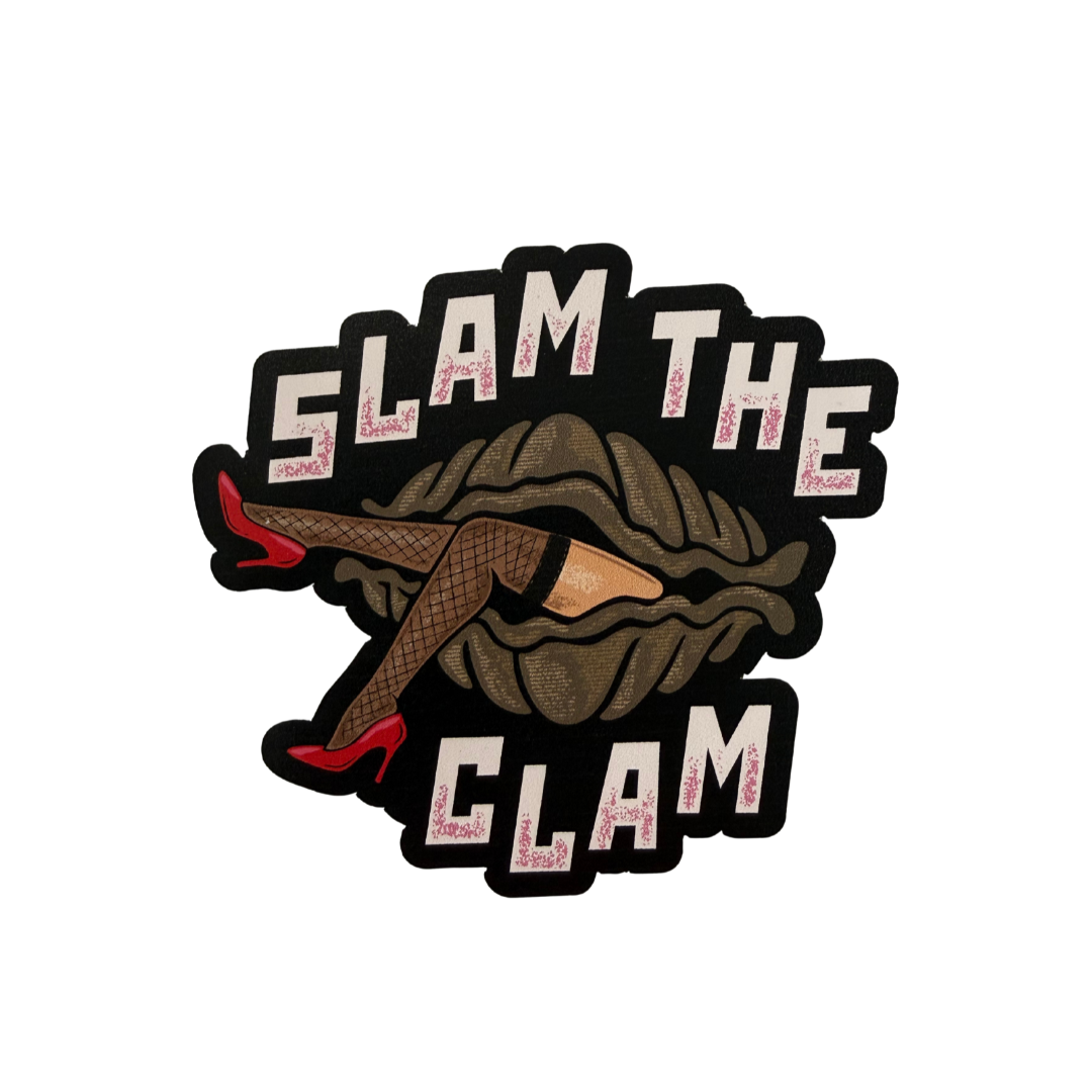 STICKER - SLAM THE CLAM