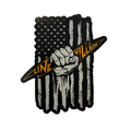 STICKER - FLAG BOLT