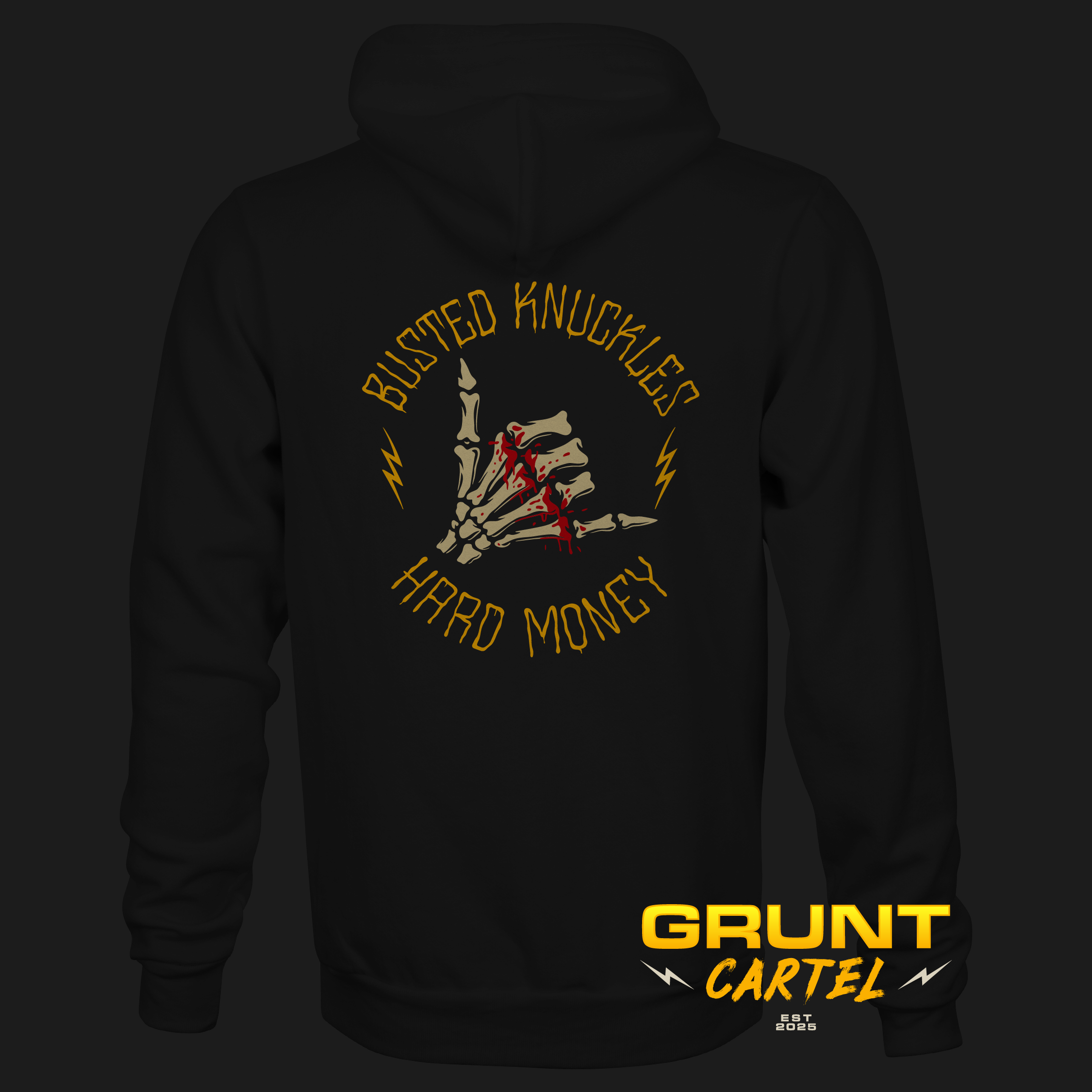 HOODIE - BUSTED KNUCKLES