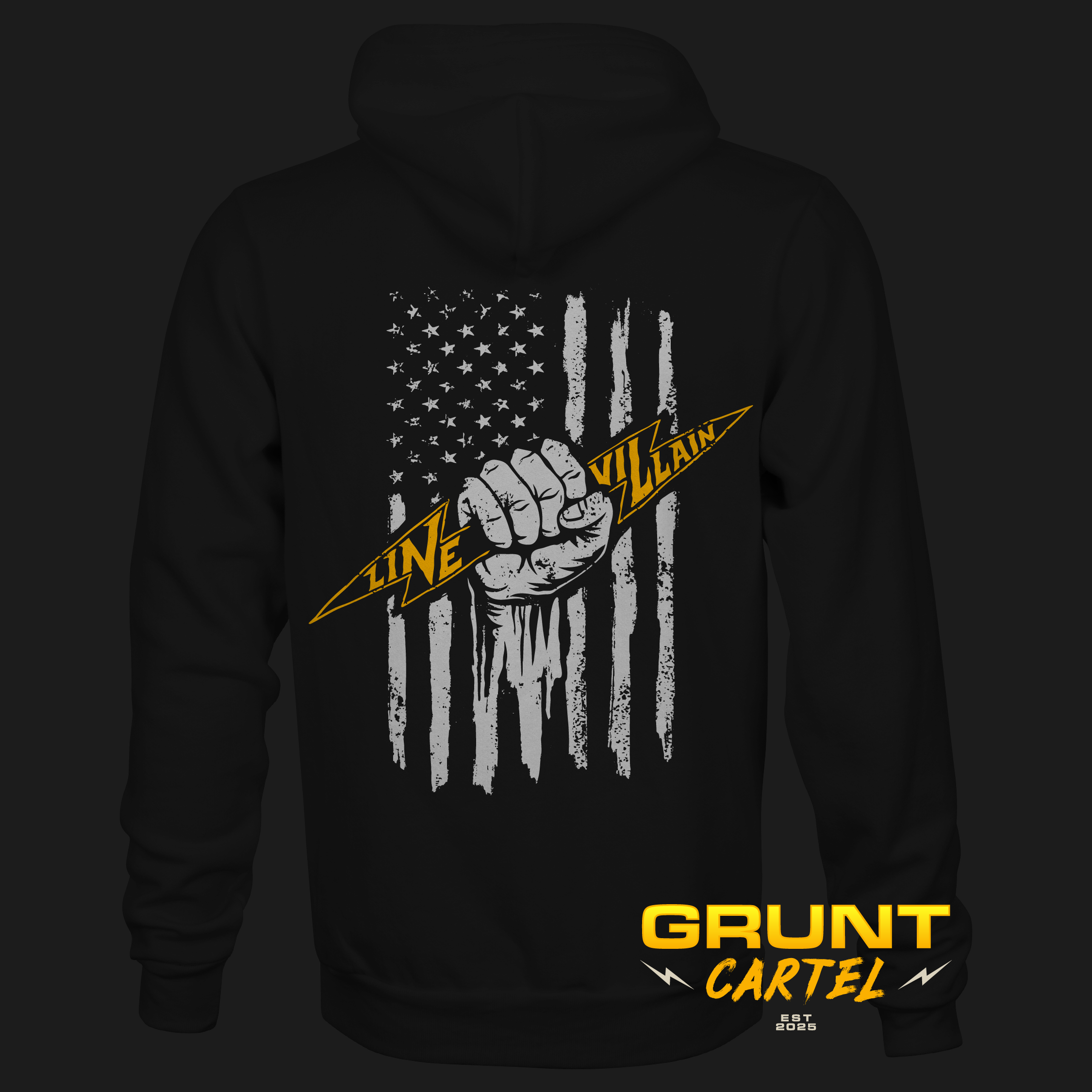 HOODIE - ELECTRIC FLAG