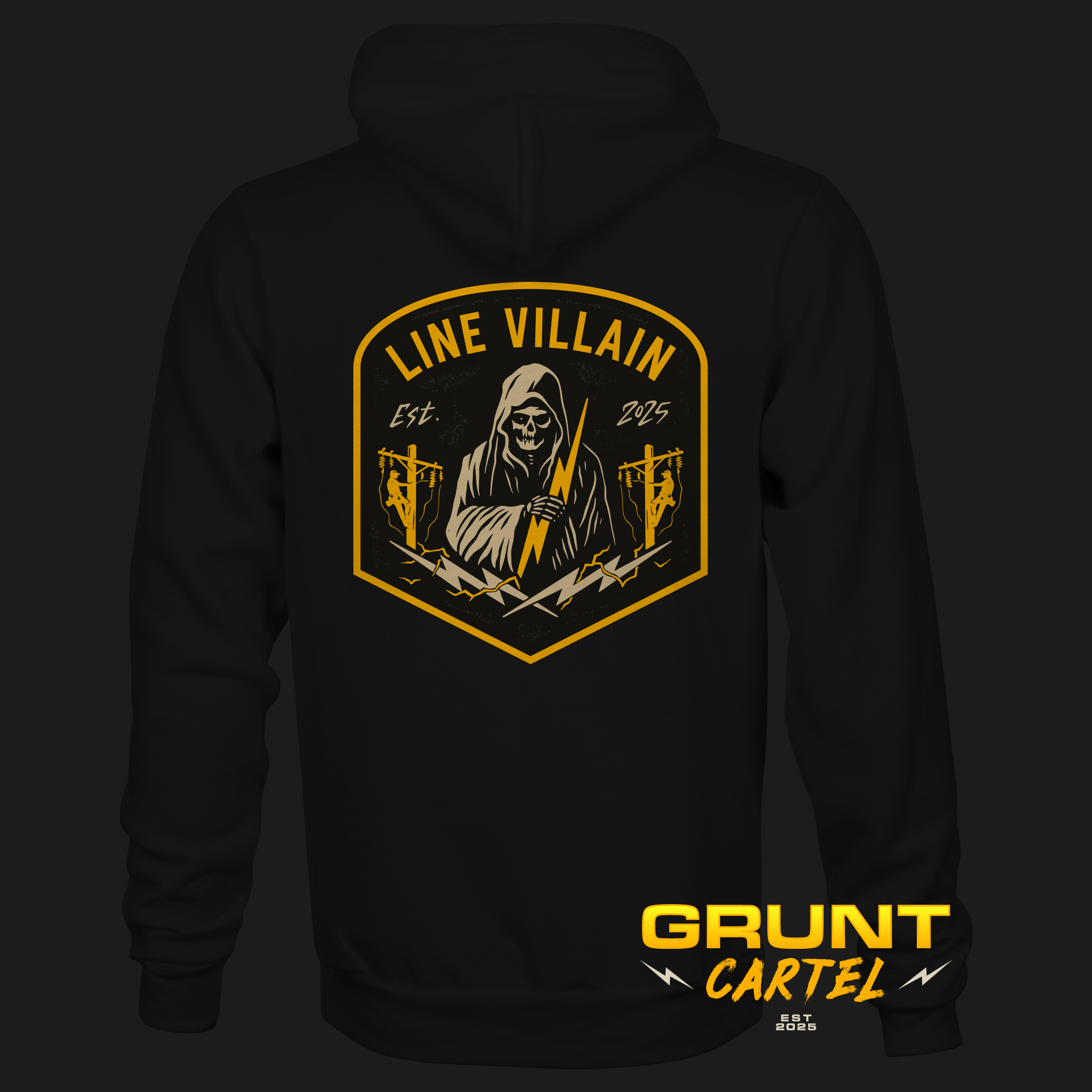 HOODIE - LINE VILLAIN