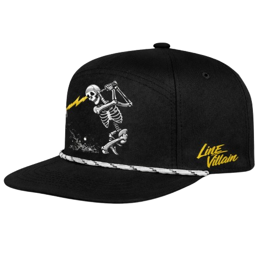 Line Villain Golf Hat black side
