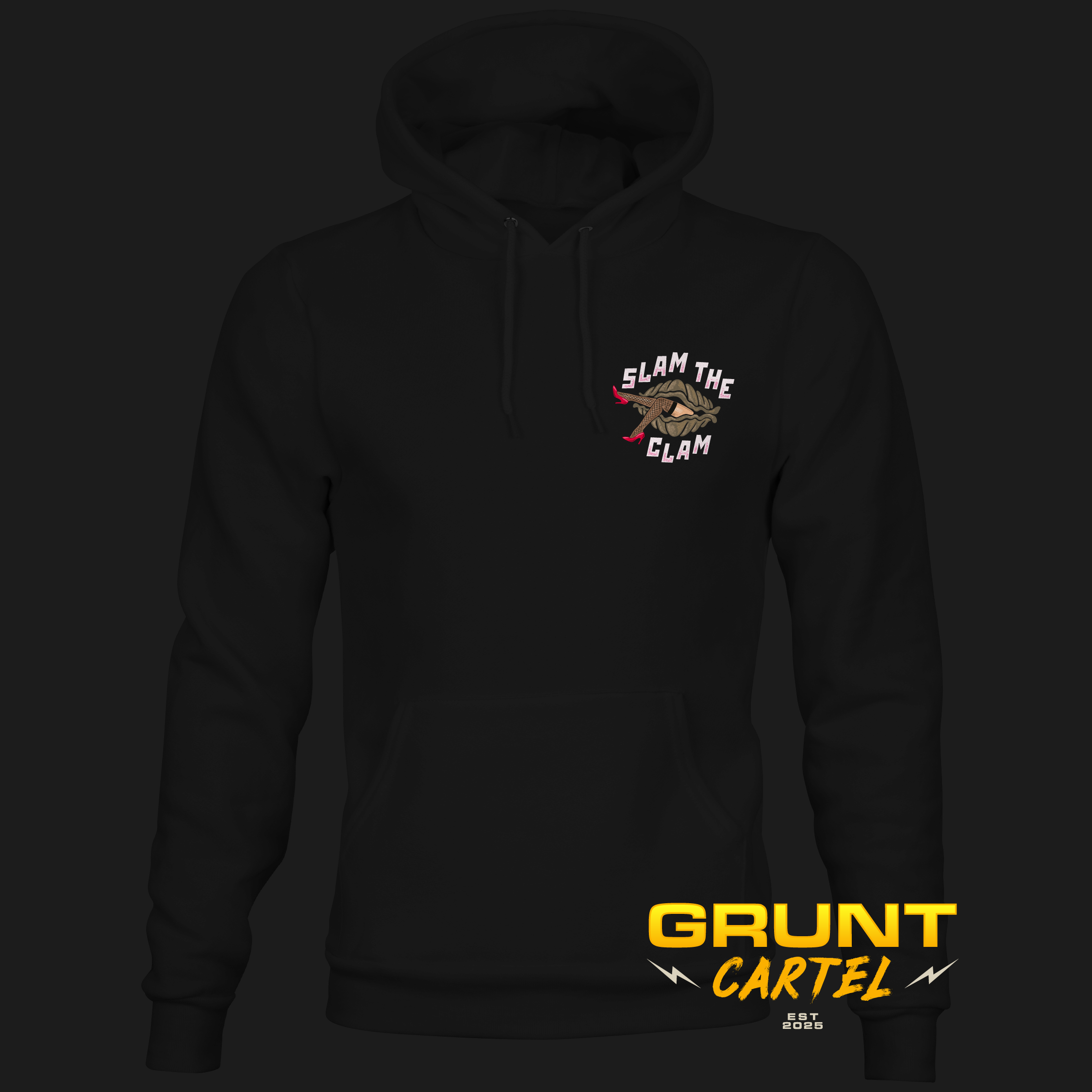 HOODIE - SLAM THE CLAM