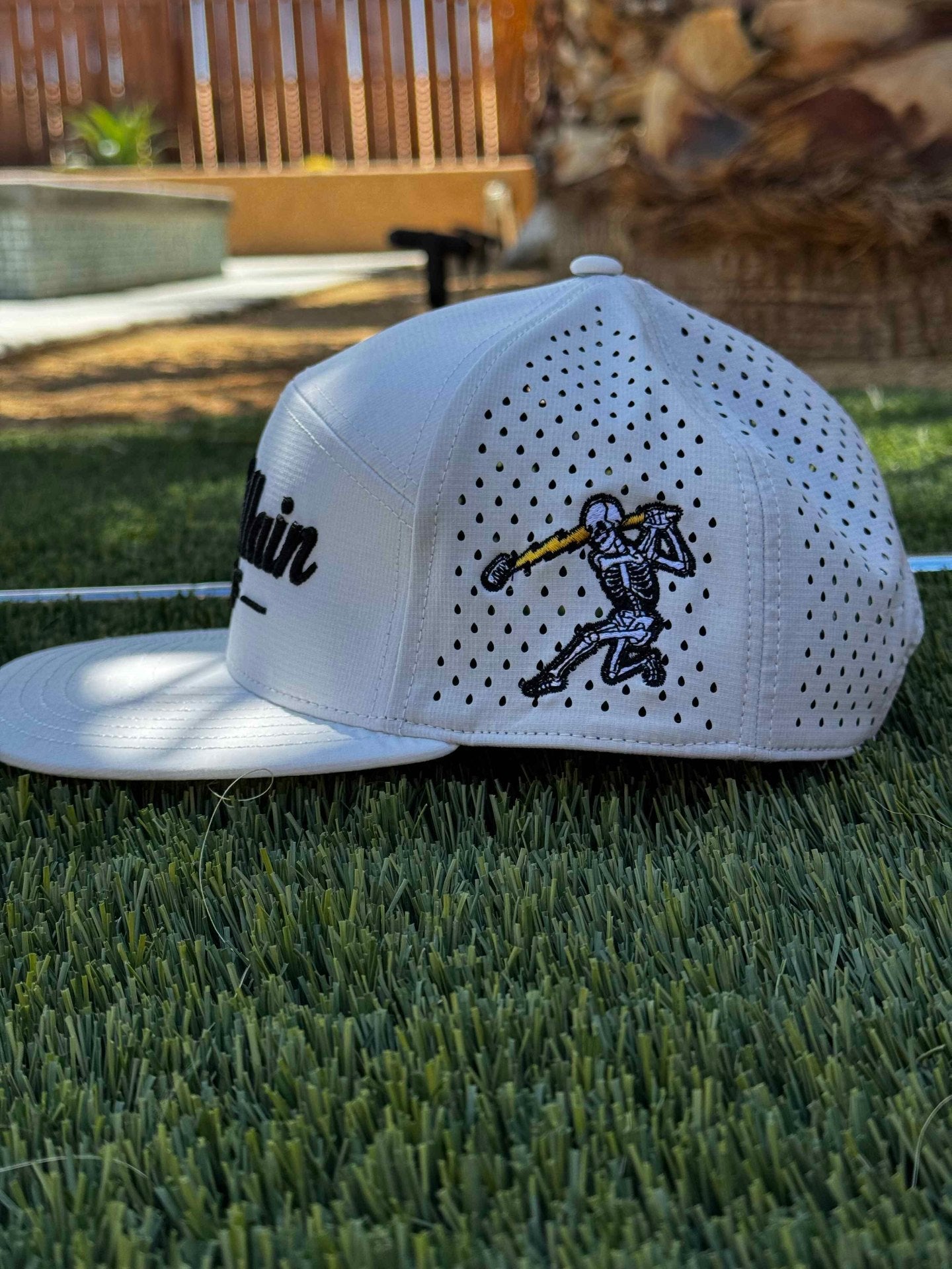 White Ghost Hat side
